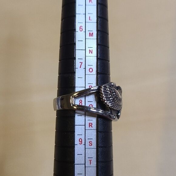 HIJONES Men's Stainless Steel Silver Size 8 - Picture 2 of 5